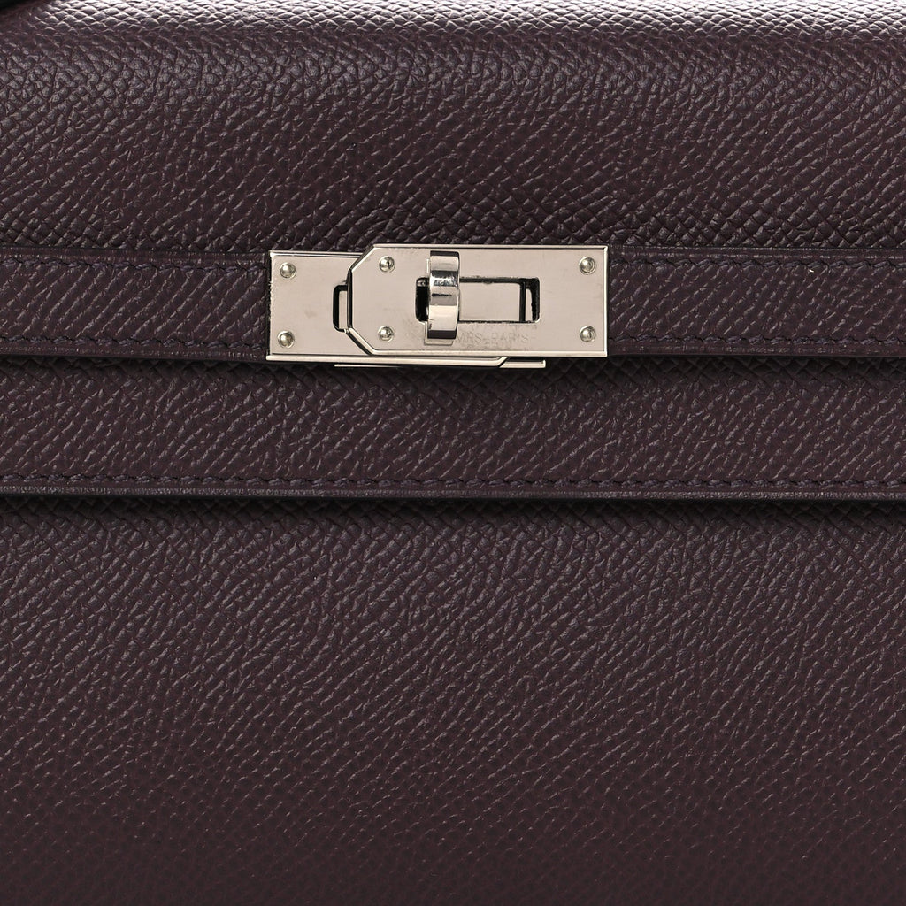 Epsom Kelly Wallet To Go Rouge Sellier