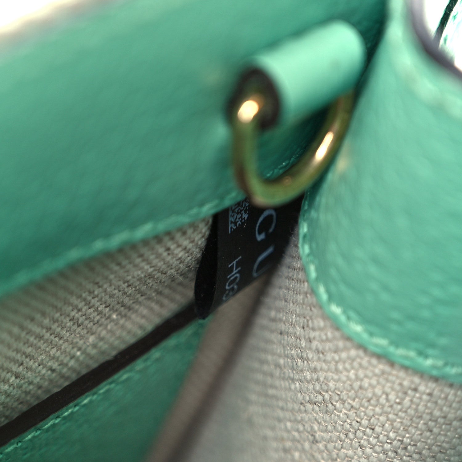 Monogram Jumbo GG Textured Dollar Calfskin Mini Tote Bag Pepperlight Mint