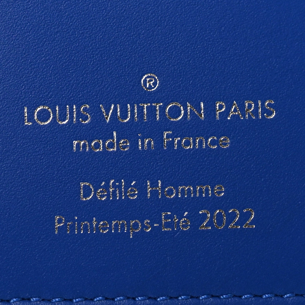 Taurillon Illusion Pocket Organizer Bleu Vert