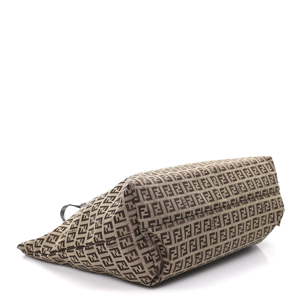 Zucchino Shopping Tote Beige Tobacco