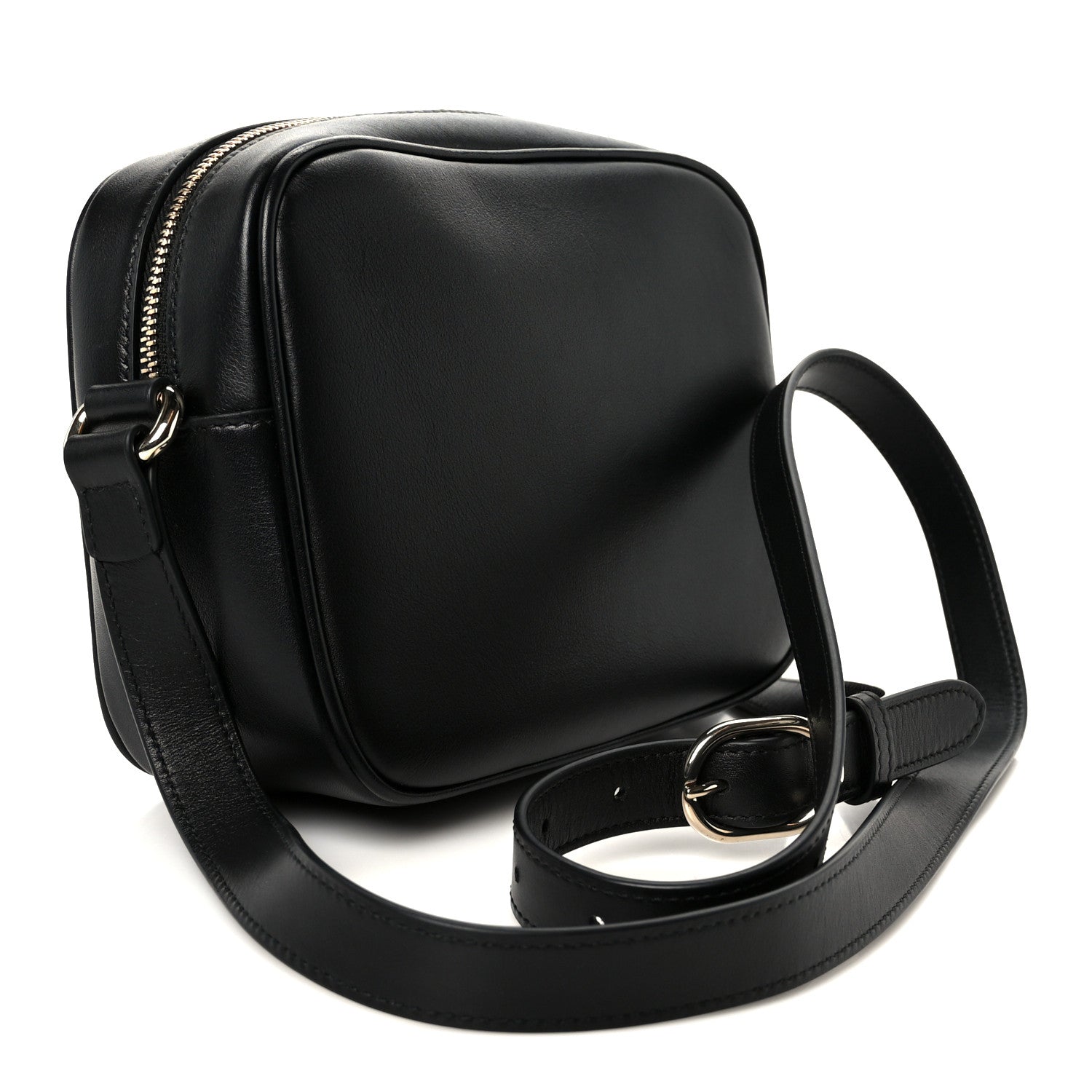 Sweetbread Calfskin Mini Blondie Bag Black