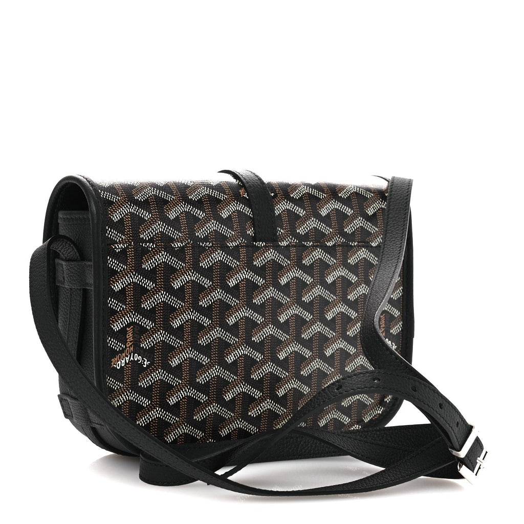Goyardine Belvedere II PM Messenger Bag Black