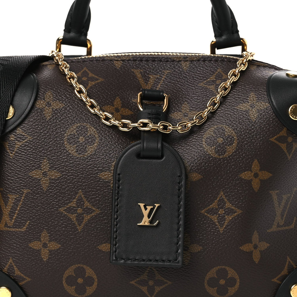 Monogram Petite Malle Souple Black
