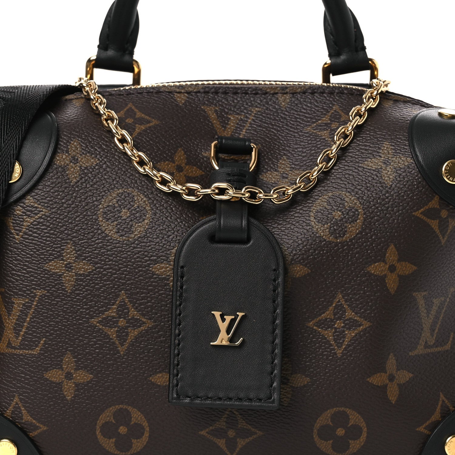 Monogram Petite Malle Souple Black