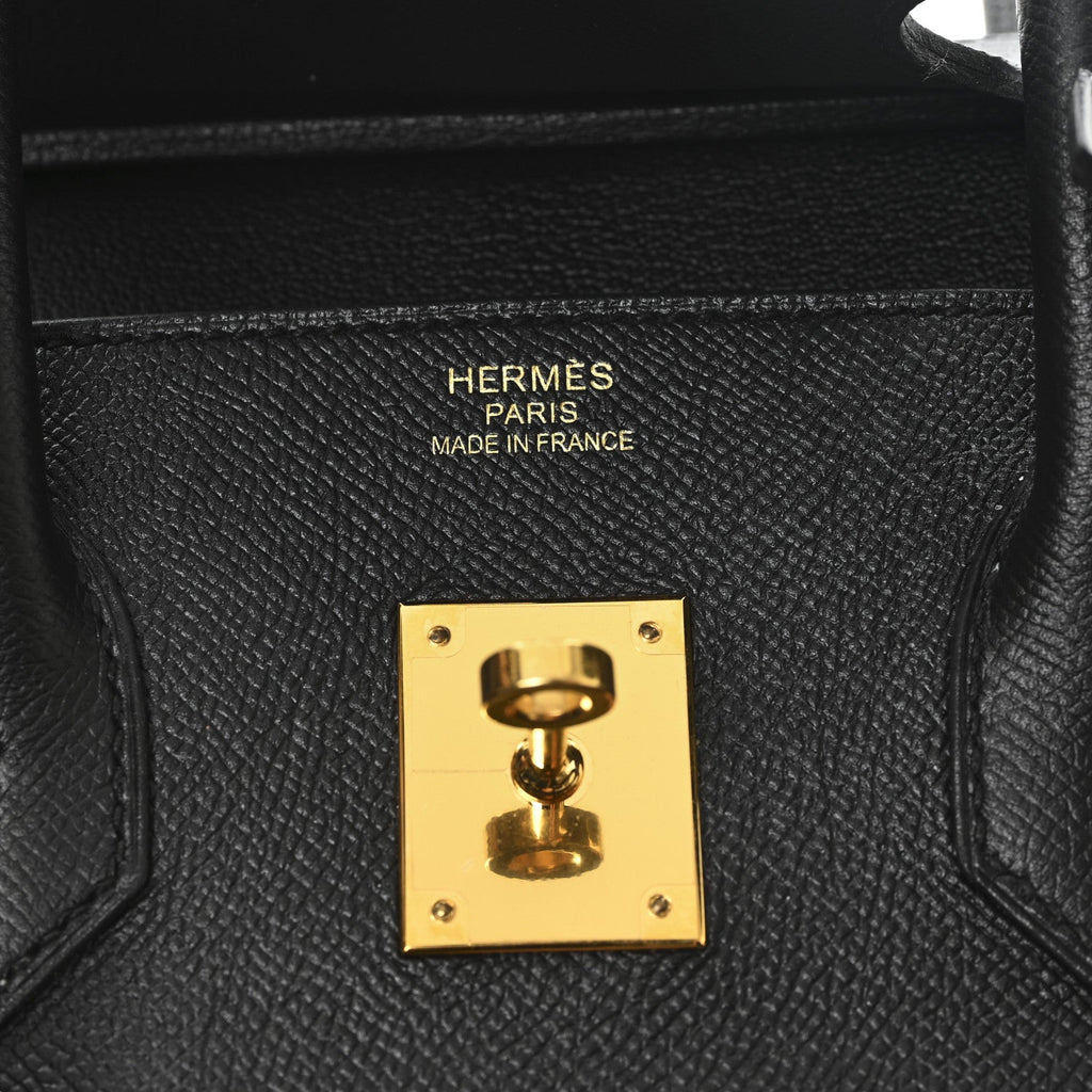 Epsom Birkin 35 Black