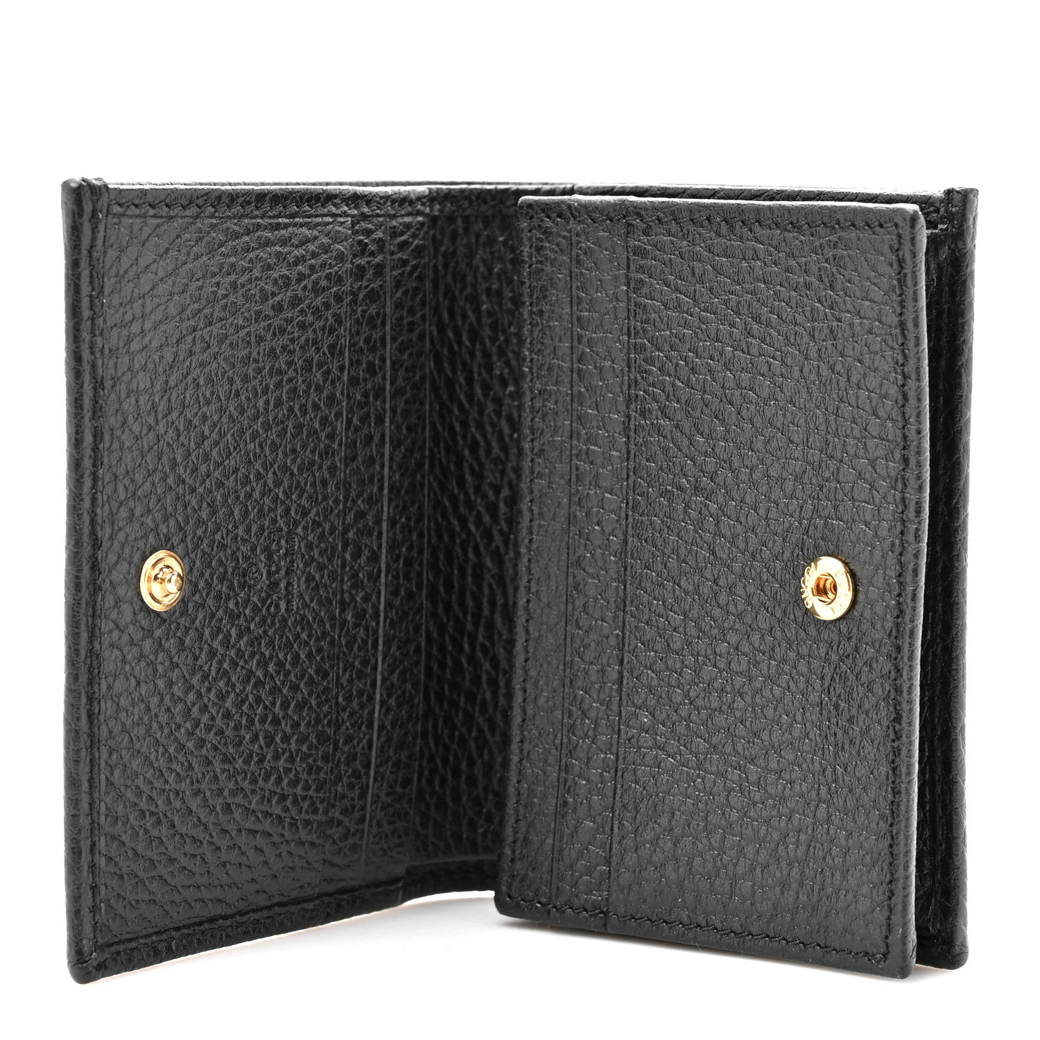 Pebbled Calfskin GG Marmont  Case Black