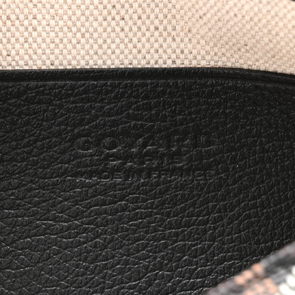 Goyardine Plumet Wallet Clutch Black