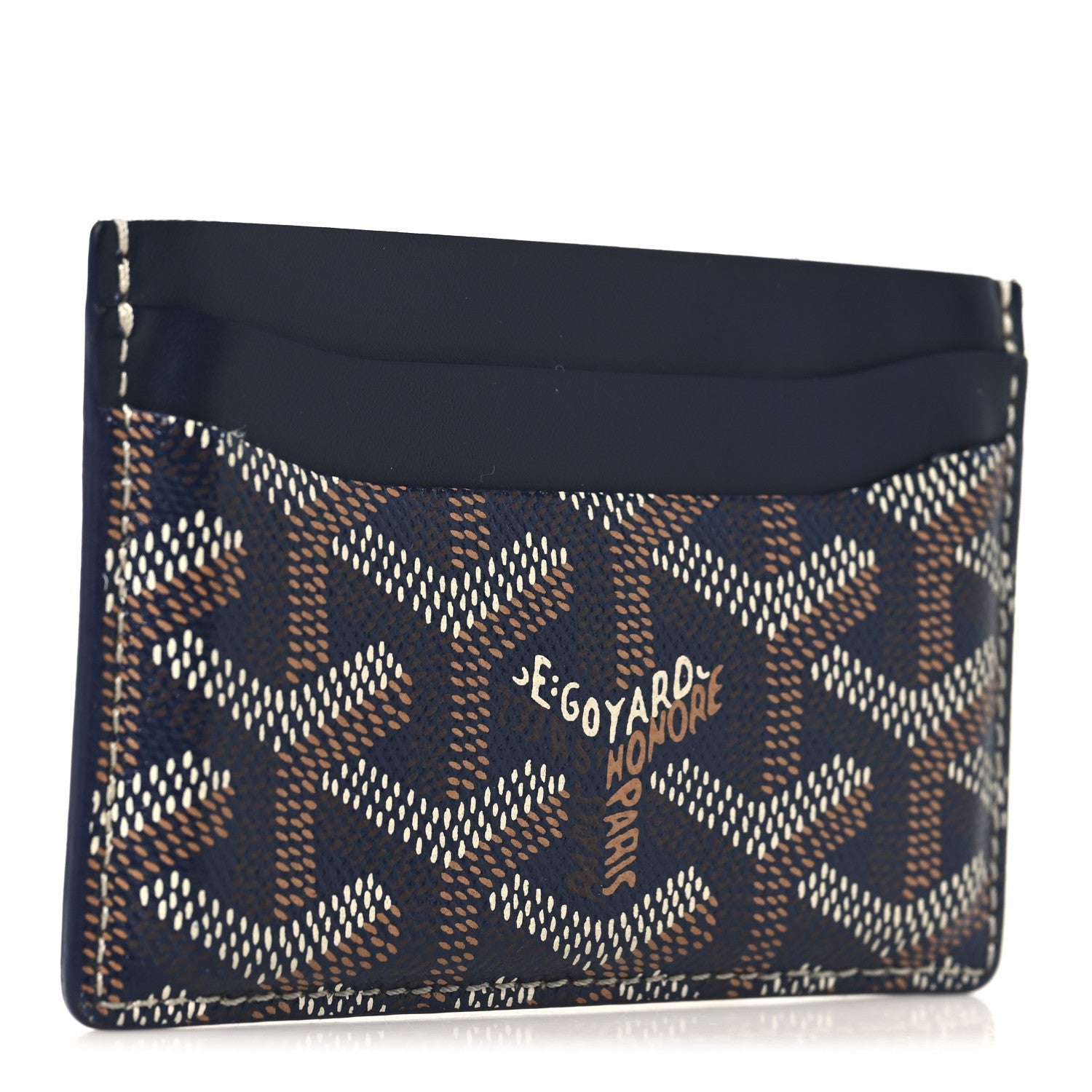 Goyardine Saint Sulpice  Holder Navy