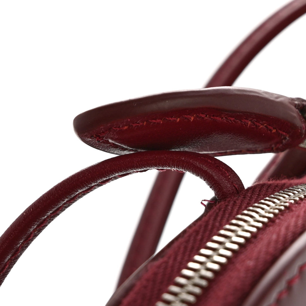 Patent Calfskin Le Coeur Bag Garnet Red