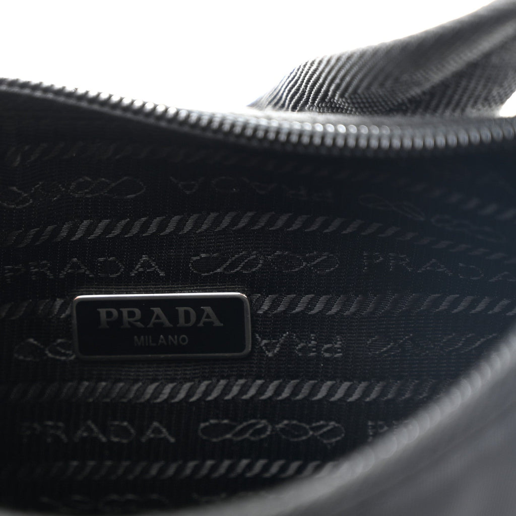 Tessuto Nylon Mini Re-Edition 2000 Bag Black
