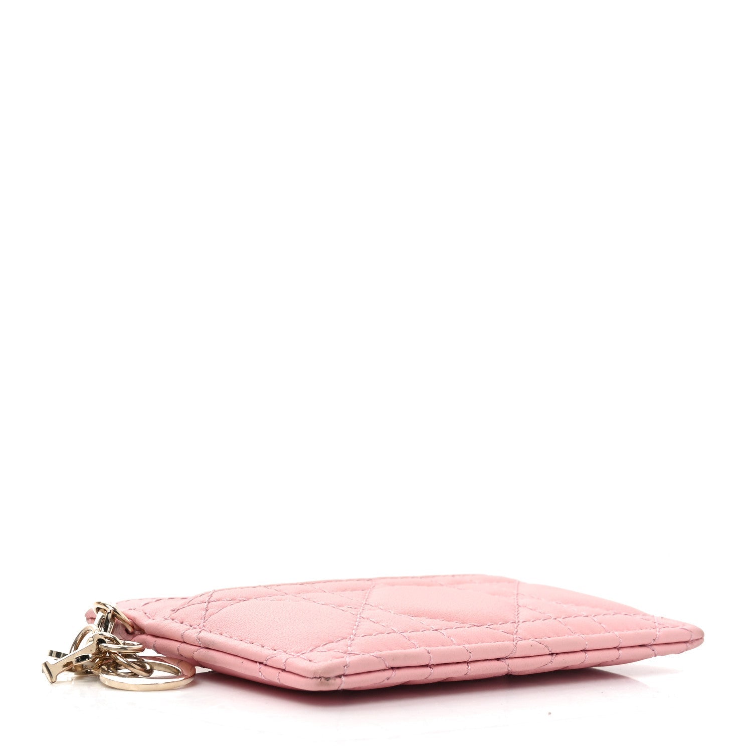 Lambskin Cannage Lady Dior  Holder Melacoton