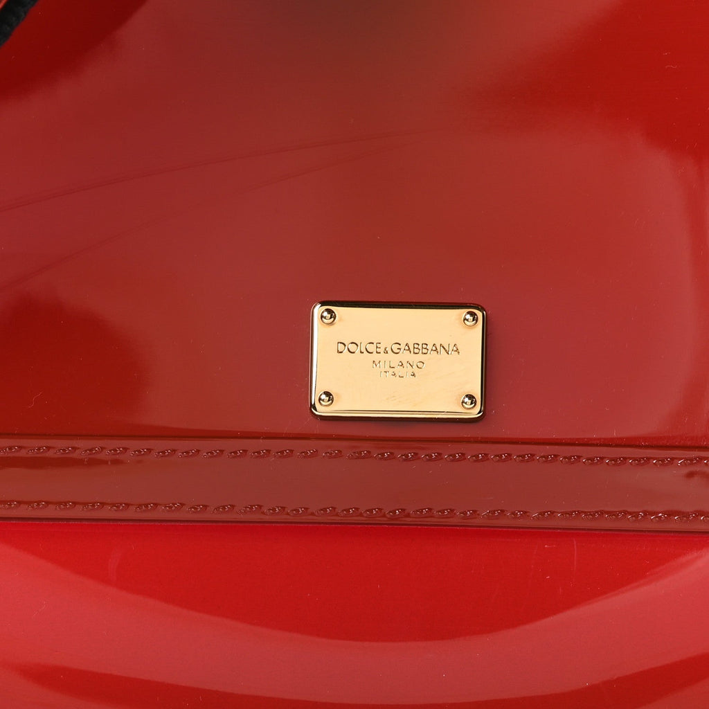 PVC Miss Sicily Satchel Red