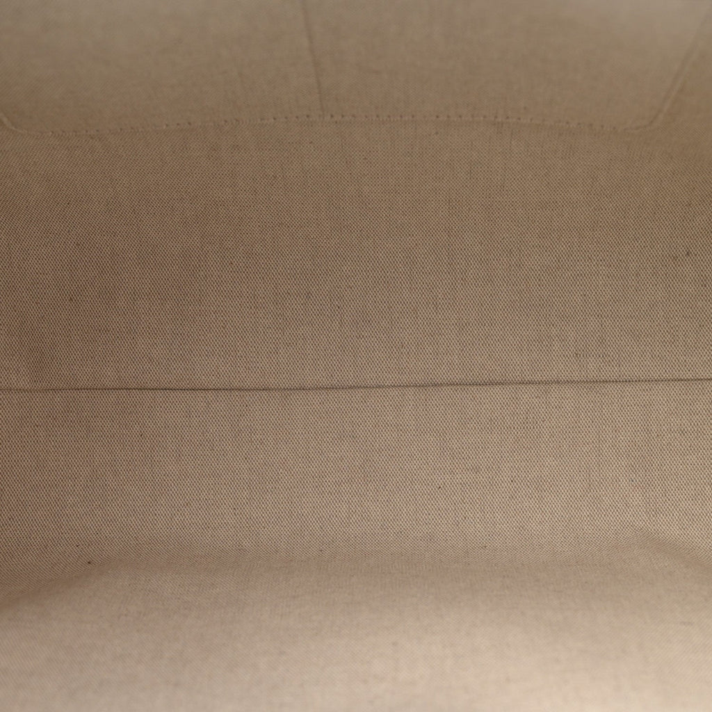 Canvas Embroidered Logo Tote Denim Milk