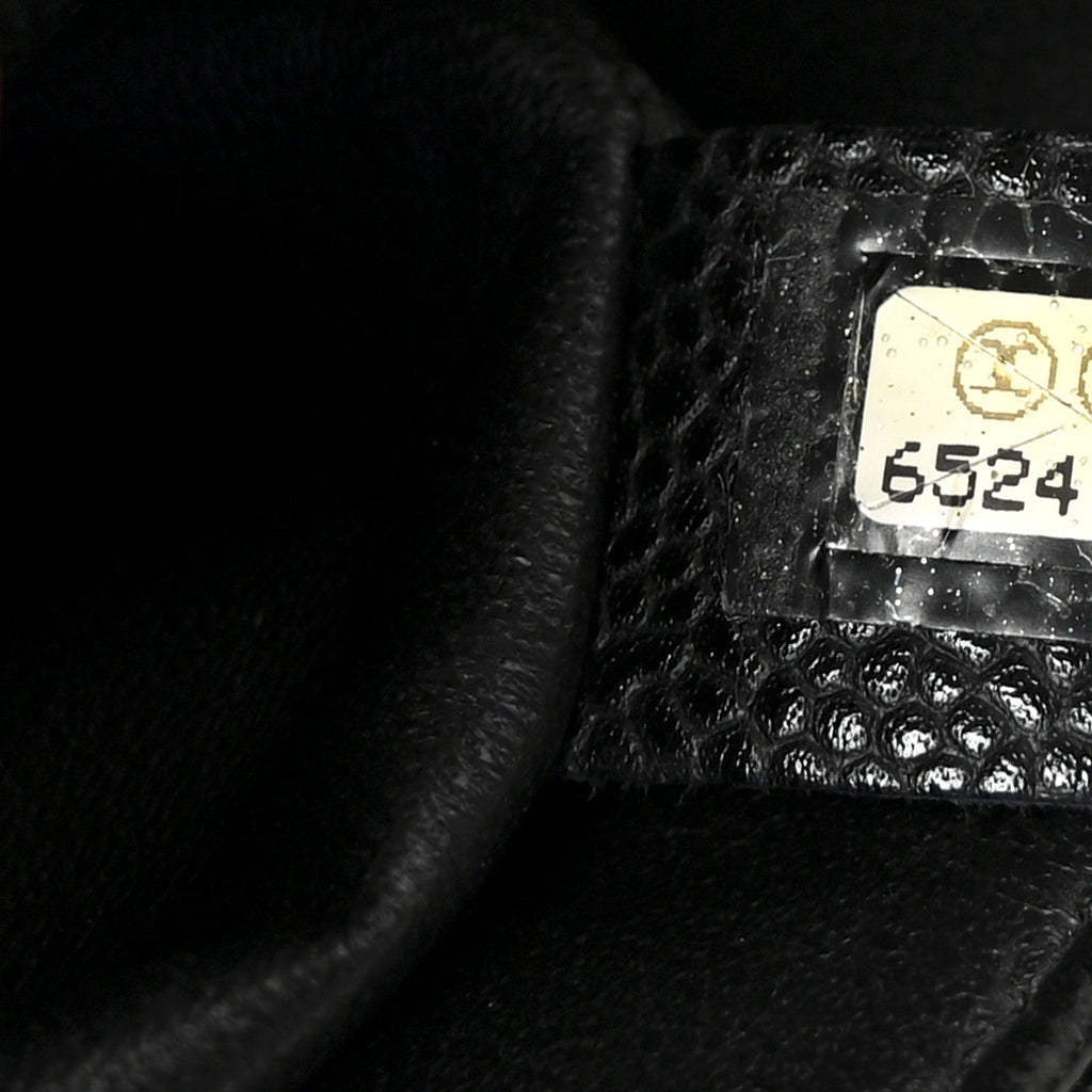 Caviar Quilted Jumbo Single Flap Black