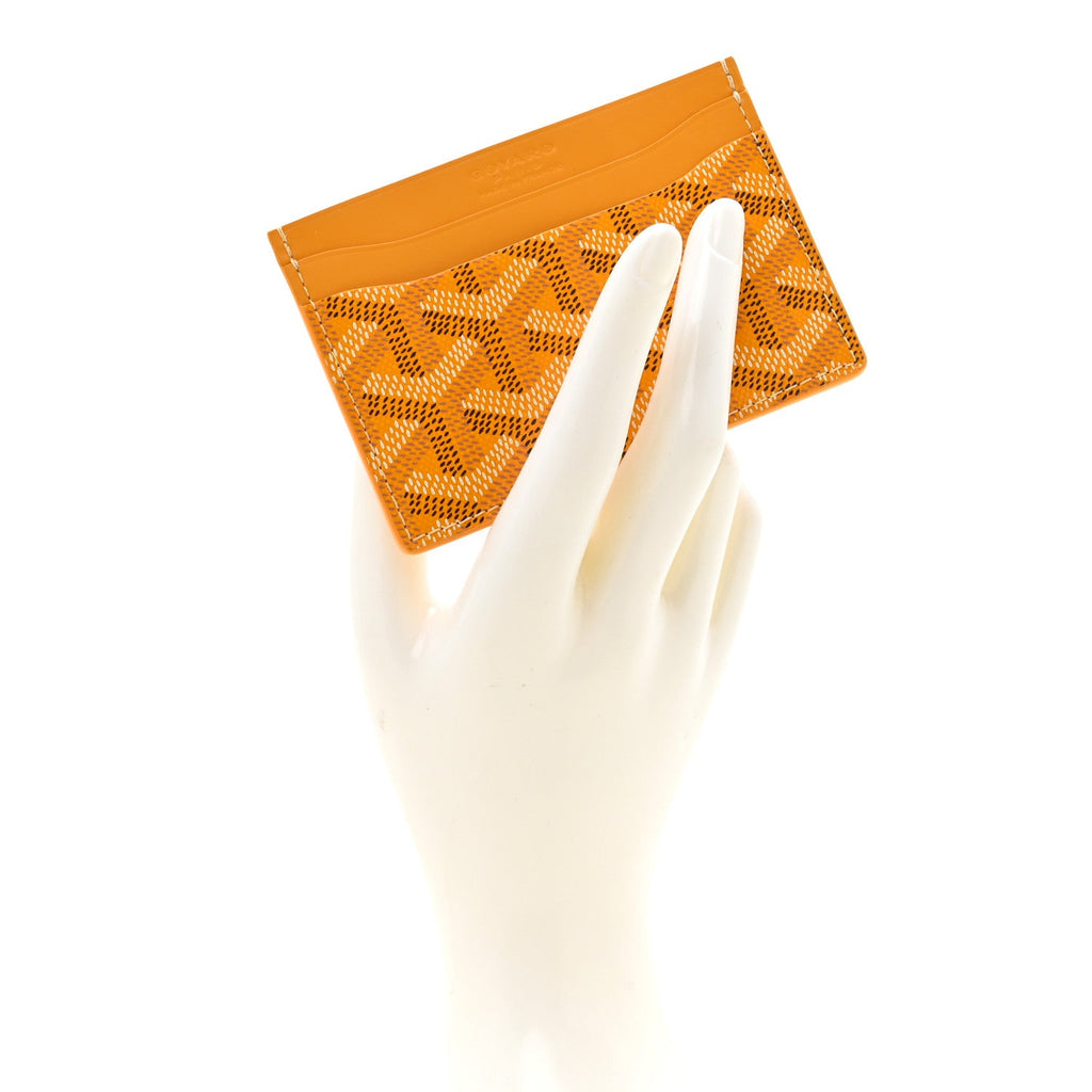 Goyardine Saint Sulpice  Holder Yellow