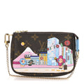Monogram 2022 Christmas Animation Tokyo Mini Pochette Accessories Blue