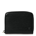 Epi Zippy Coin Purse Black