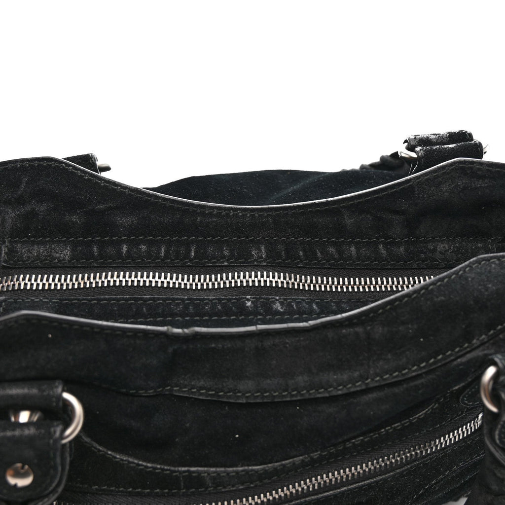 Baby Daim Suede Classic Hardware Town Black