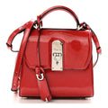 Glitter Patent Mini Boxyz Red