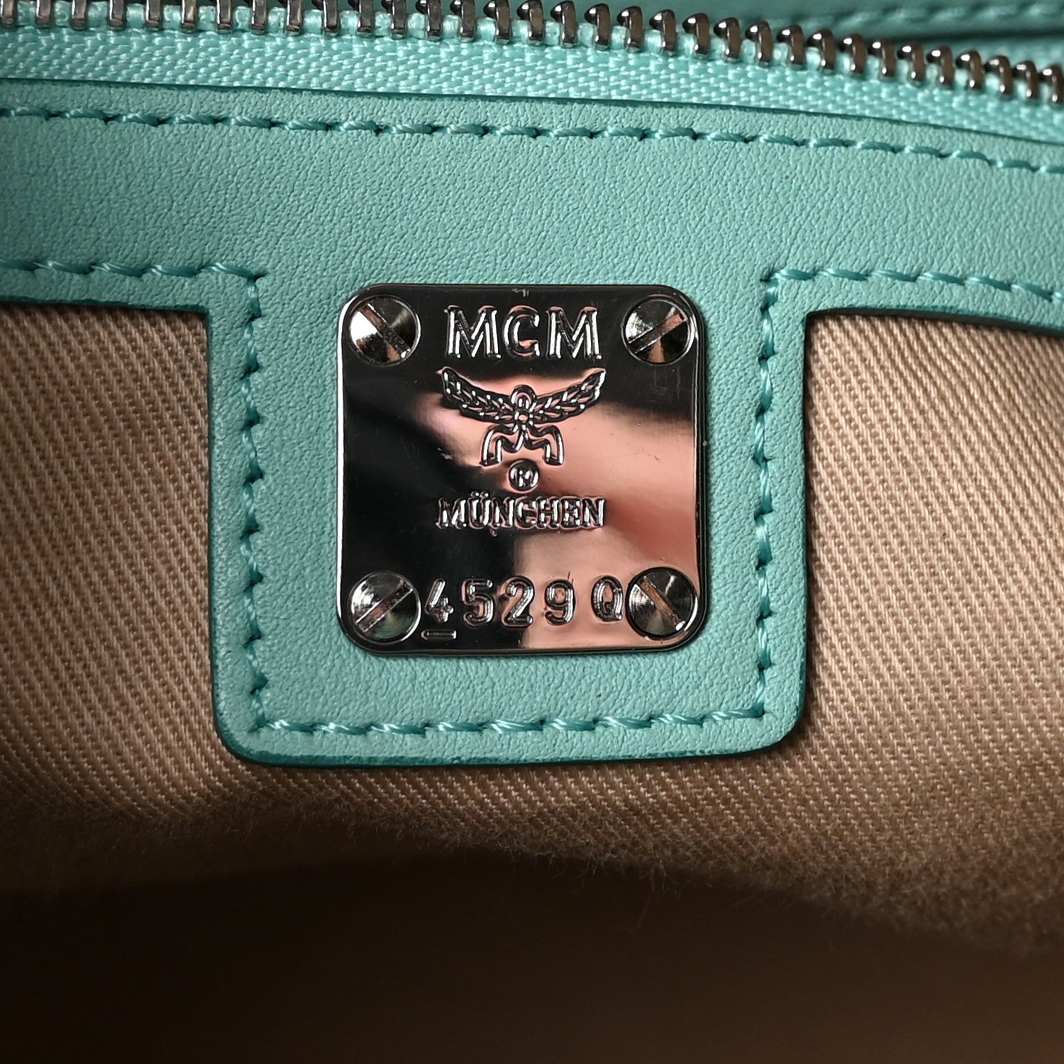 Calfskin Ottomar Monogram Medium Klara Hobo Pool Blue
