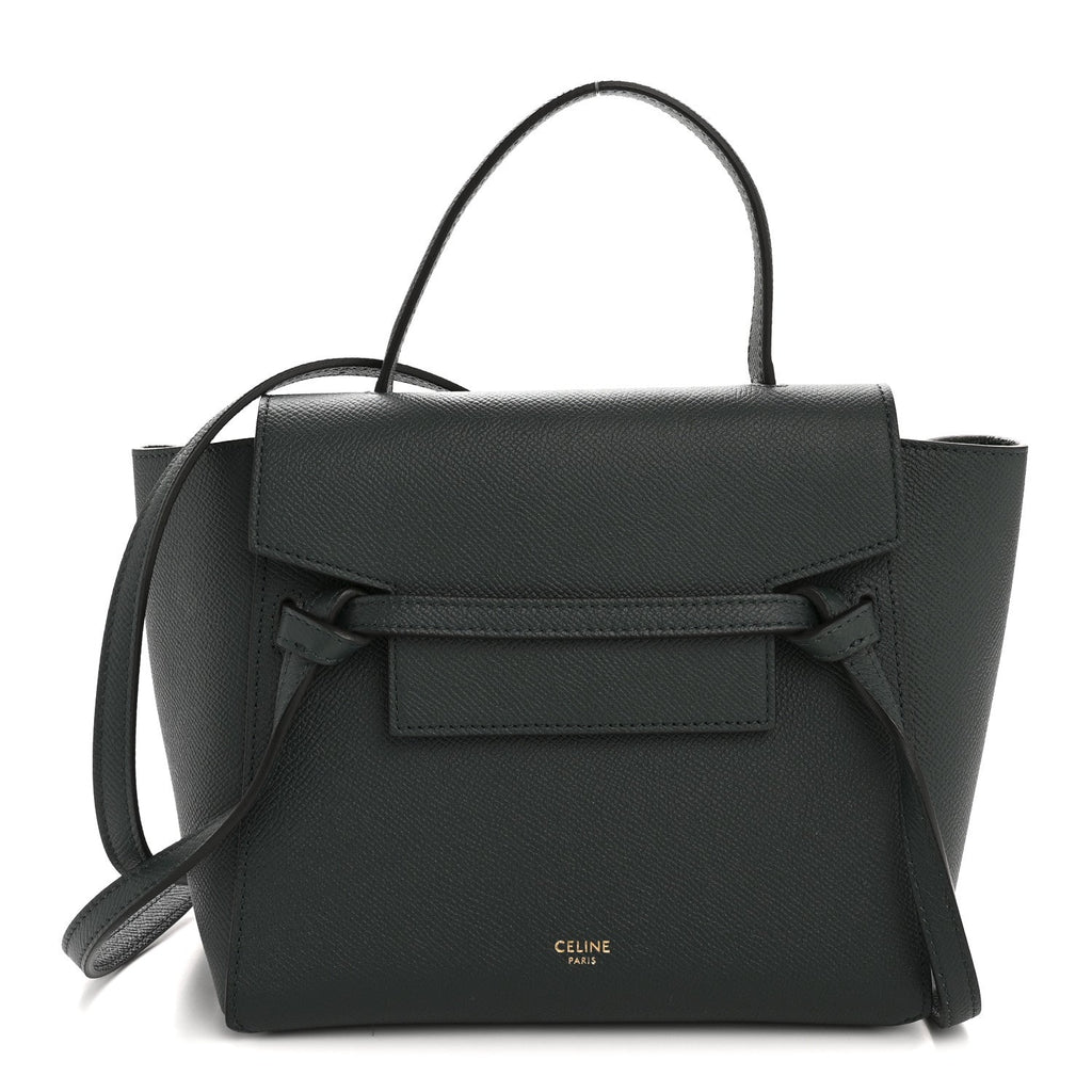 Grained Calfskin Nano Belt Bag Amazone