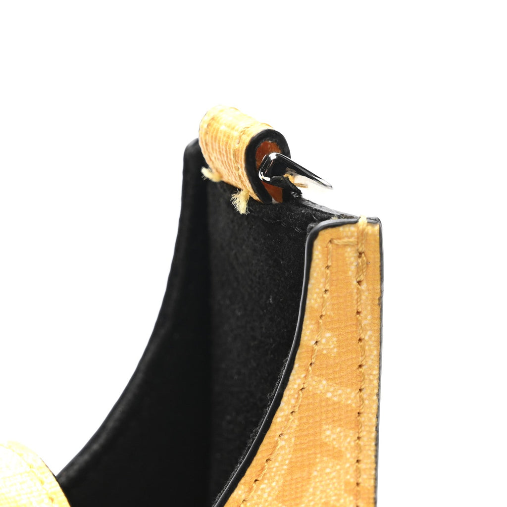 X SARAH COLEMAN Glazed Fabric Micro FF Vertigo Phone Holder Cyber Mimosa