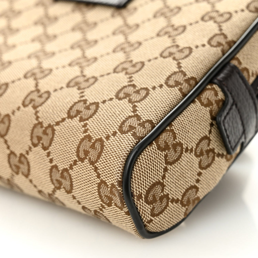 Monogram Belt Bag Dark Brown