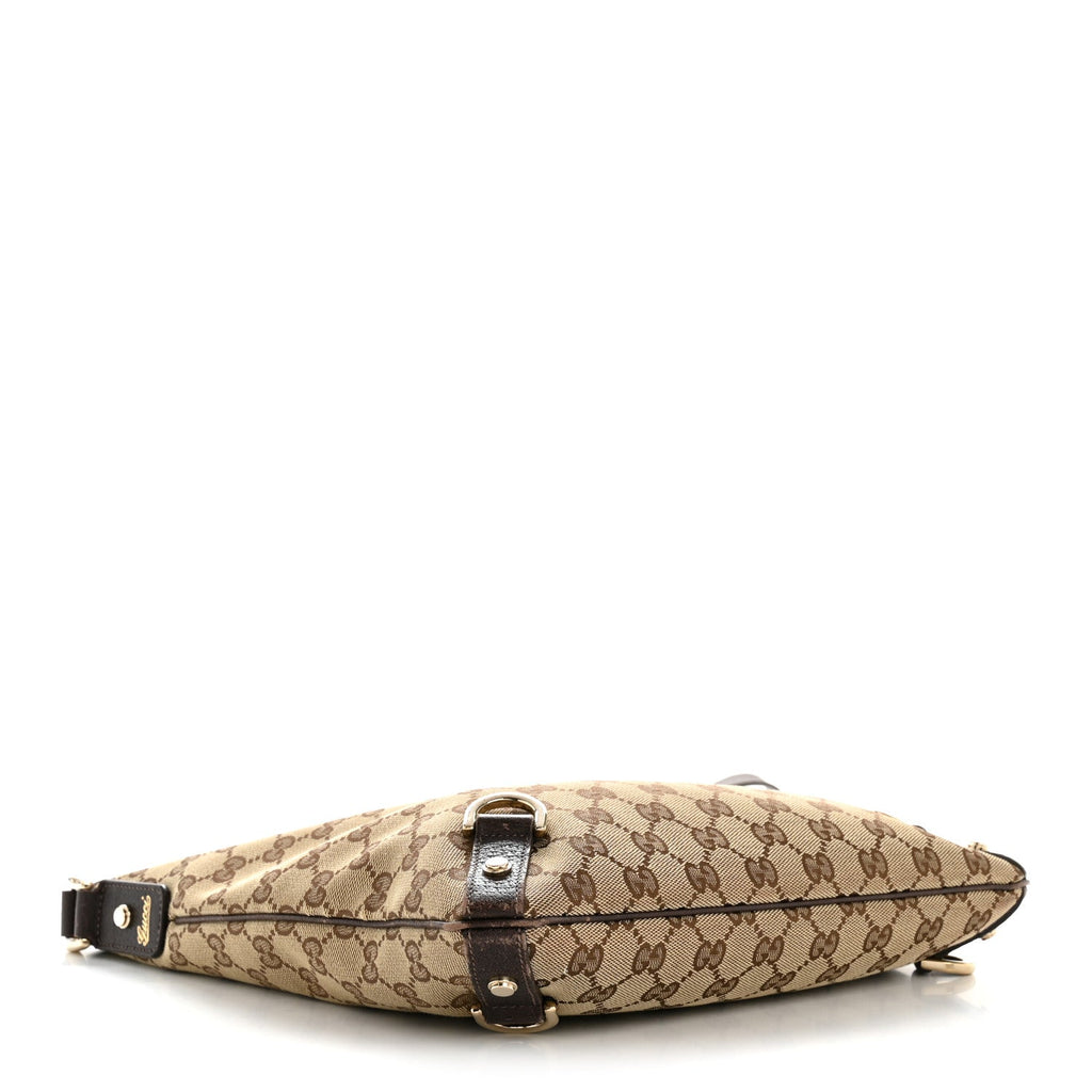 Monogram Abbey Messenger Bag Dark Brown