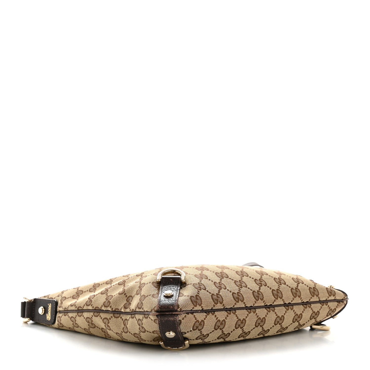 Monogram Abbey Messenger Bag Dark Brown