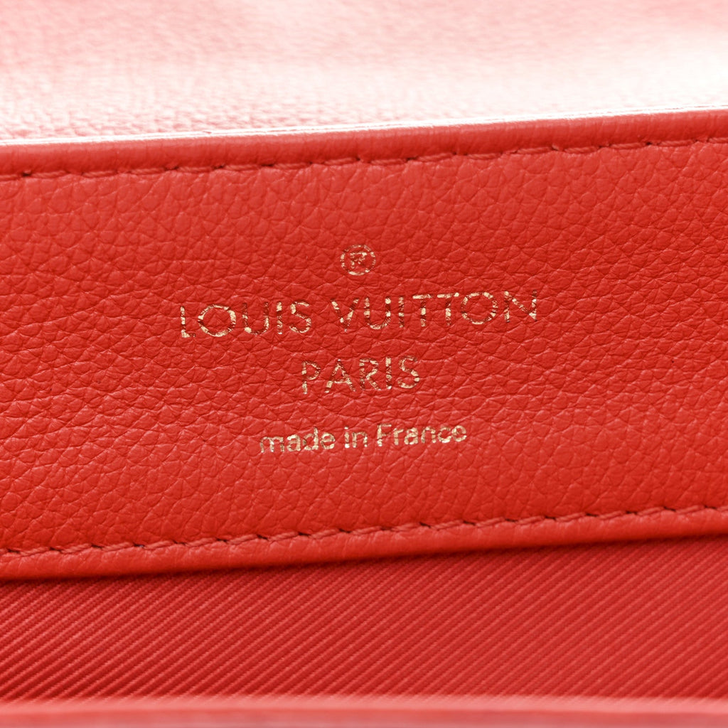 Calfskin Lockme PM Rouge
