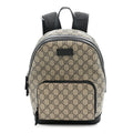 GG Supreme Monogram Small Eden Day Backpack Black