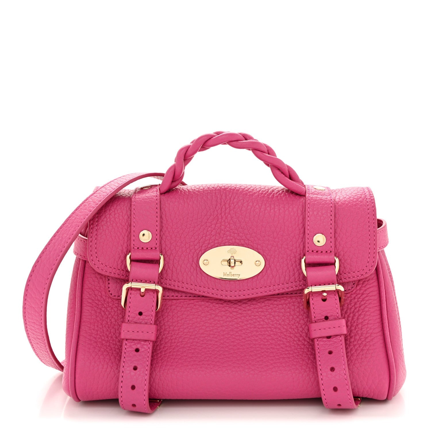 Heavy Grain Mini Alexa  Mulberry Pink
