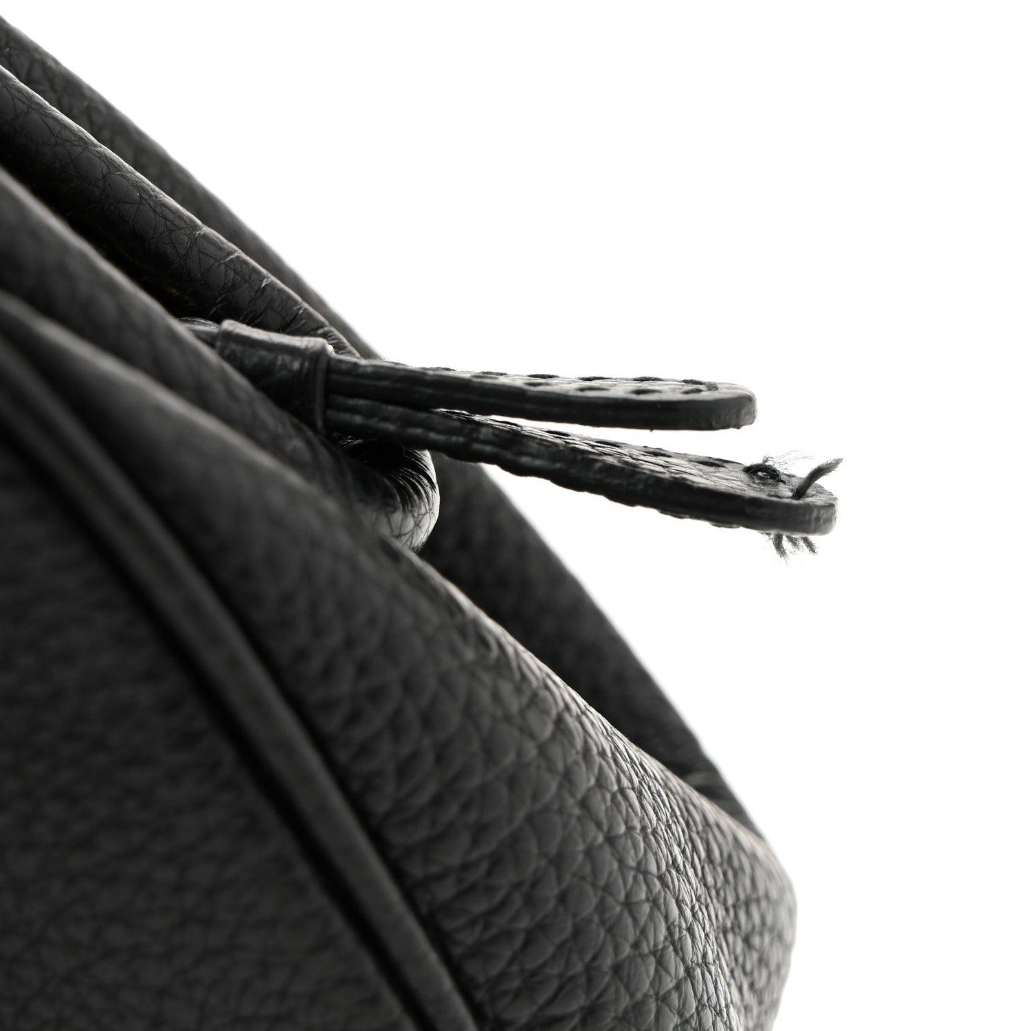 Calfskin Small Gancini Crossbody Black