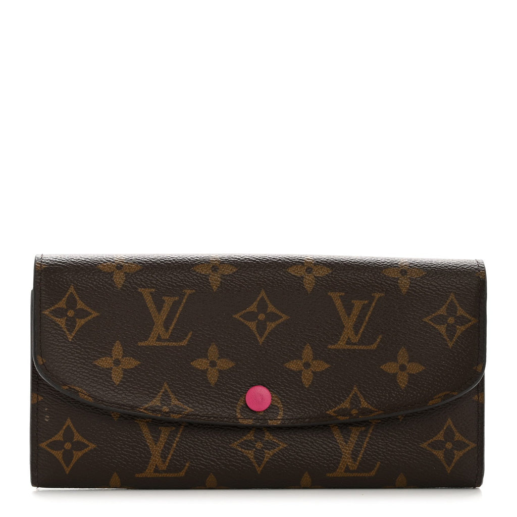 Monogram Sarah Wallet NM Fuchsia