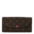 Monogram Sarah Wallet NM Fuchsia