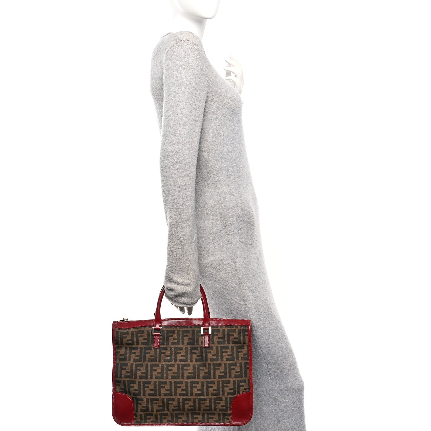 Zucca Handbag Tobacco Red