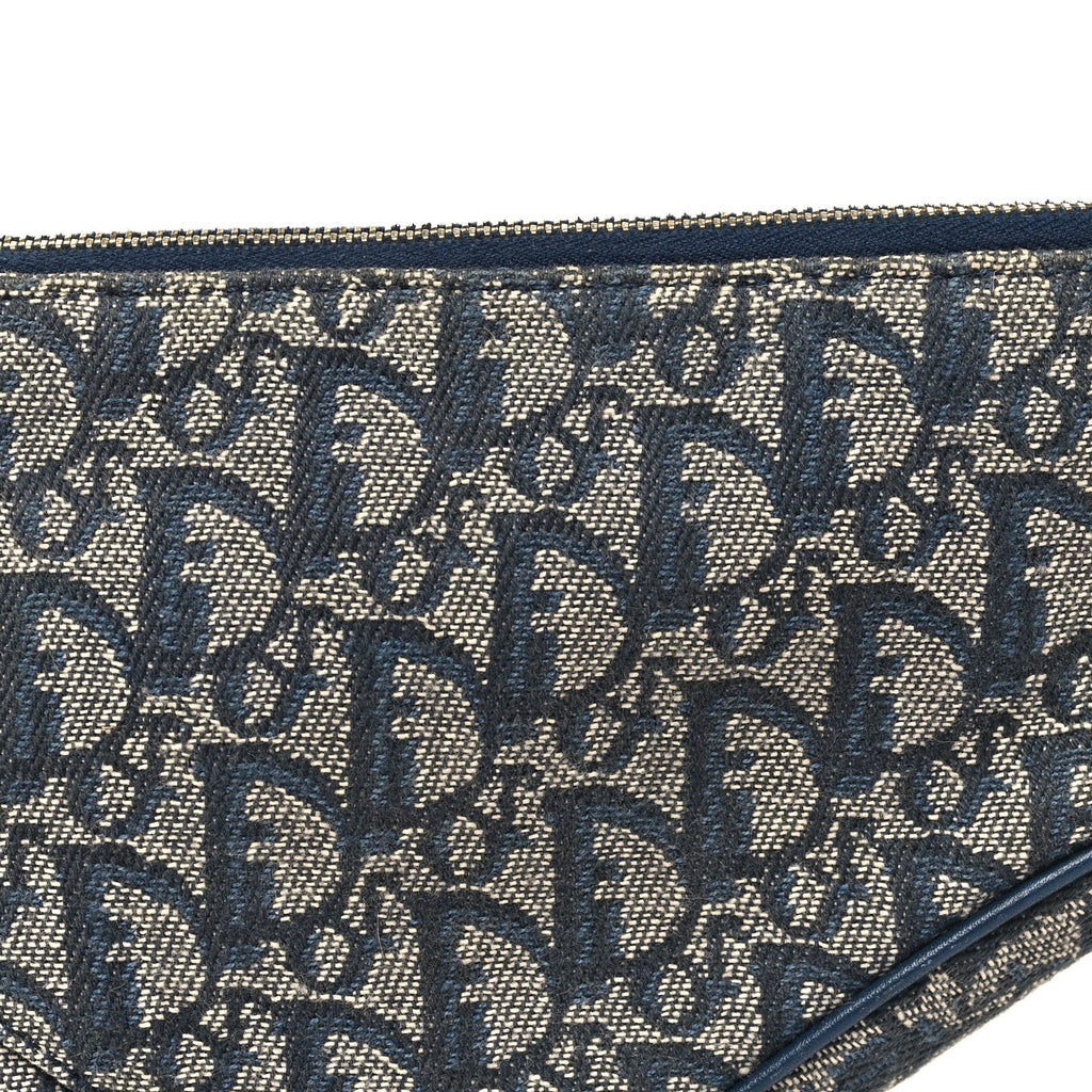 Monogram Mini Saddle Pochette Navy