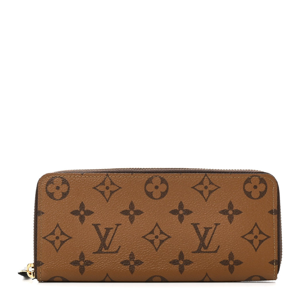 Reverse Monogram Clemence Wallet