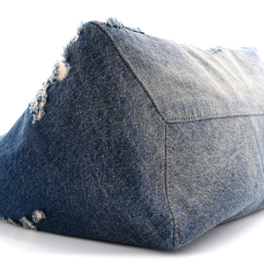 Denim The Rip and Repair The Sack Bag Punk Indigo