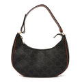 Triomphe Canvas Calfskin Ava Shoulder Bag Tan