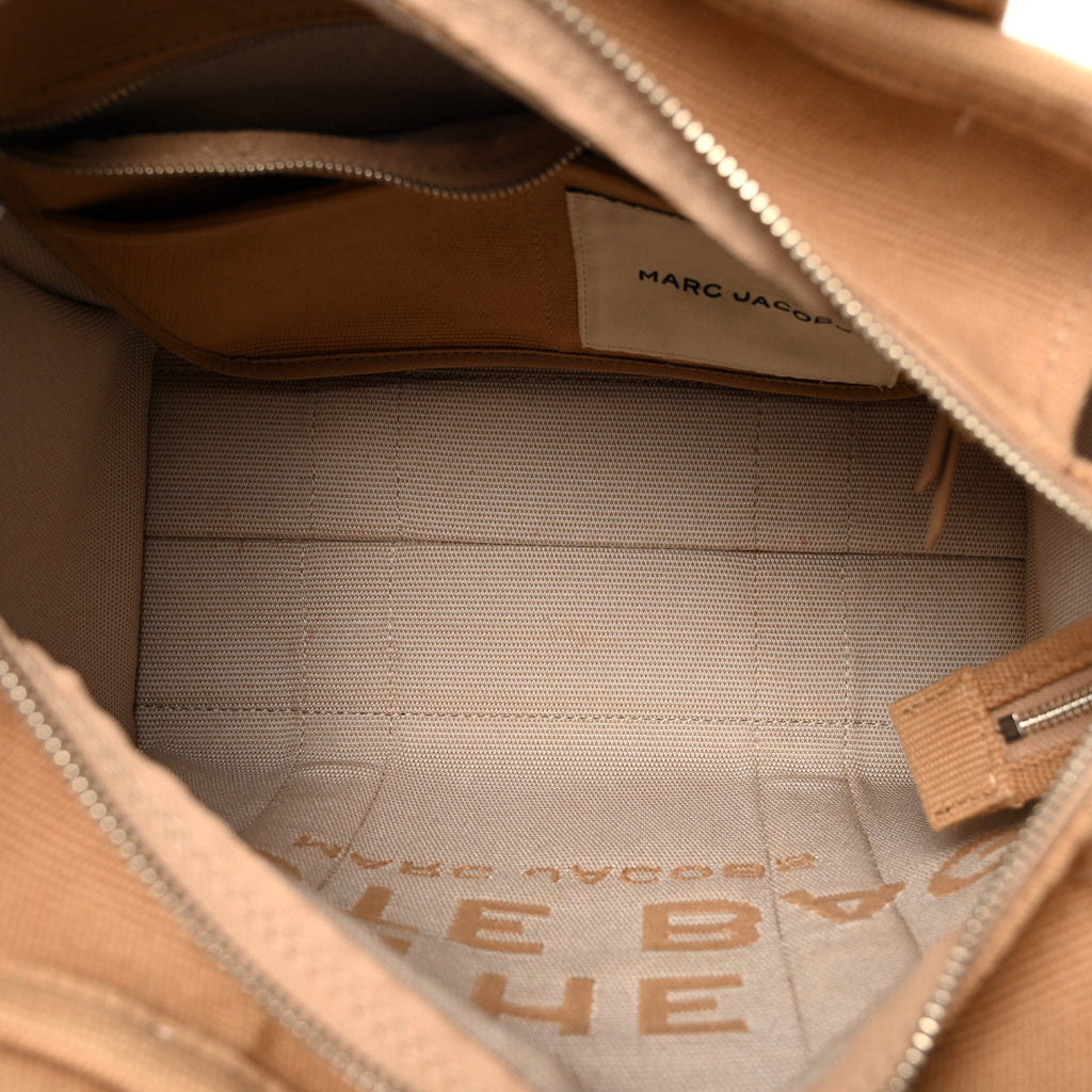 Jacquard Medium The Traveler Tote Bag Camel