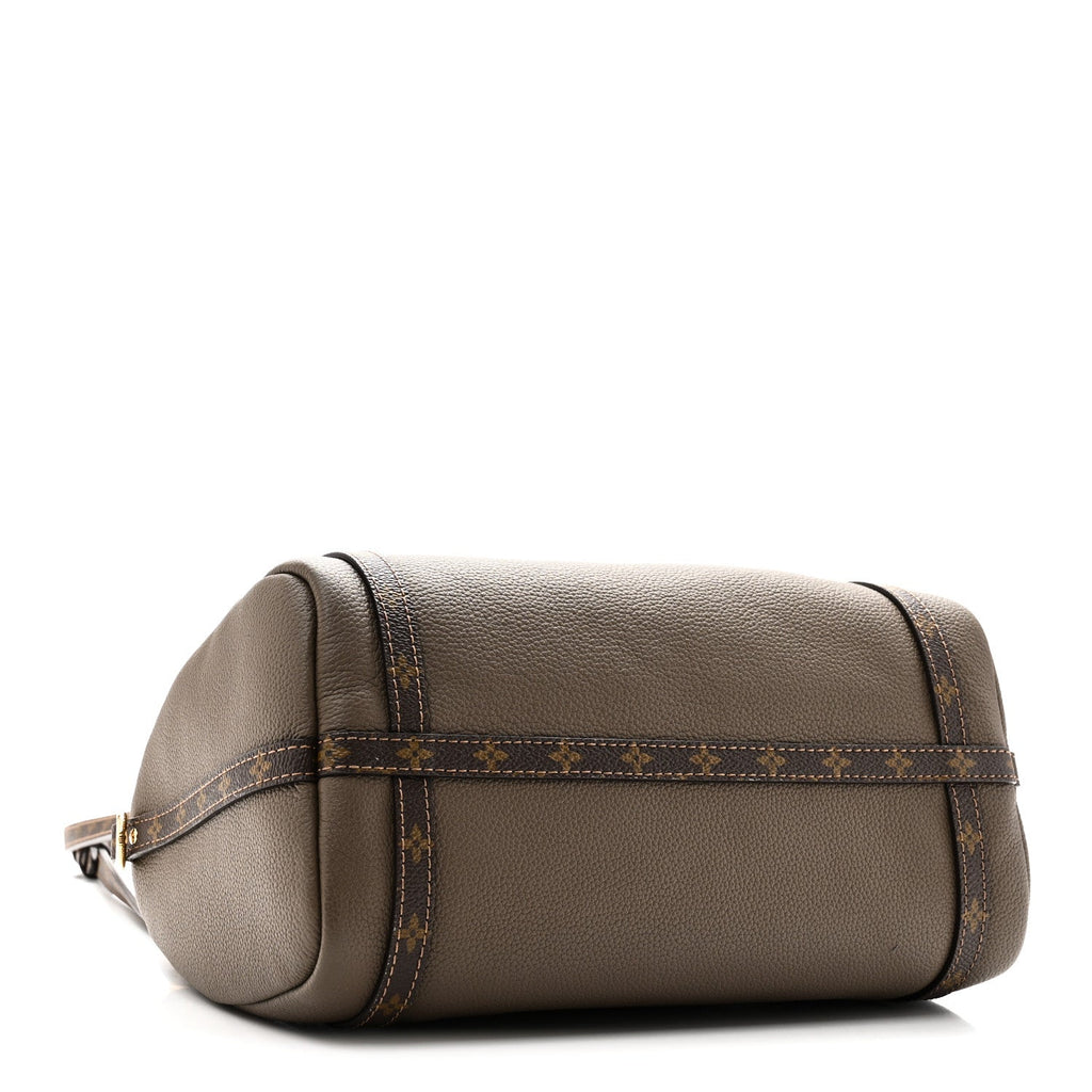 Calfskin Monogram Express PM  Smoke Gray