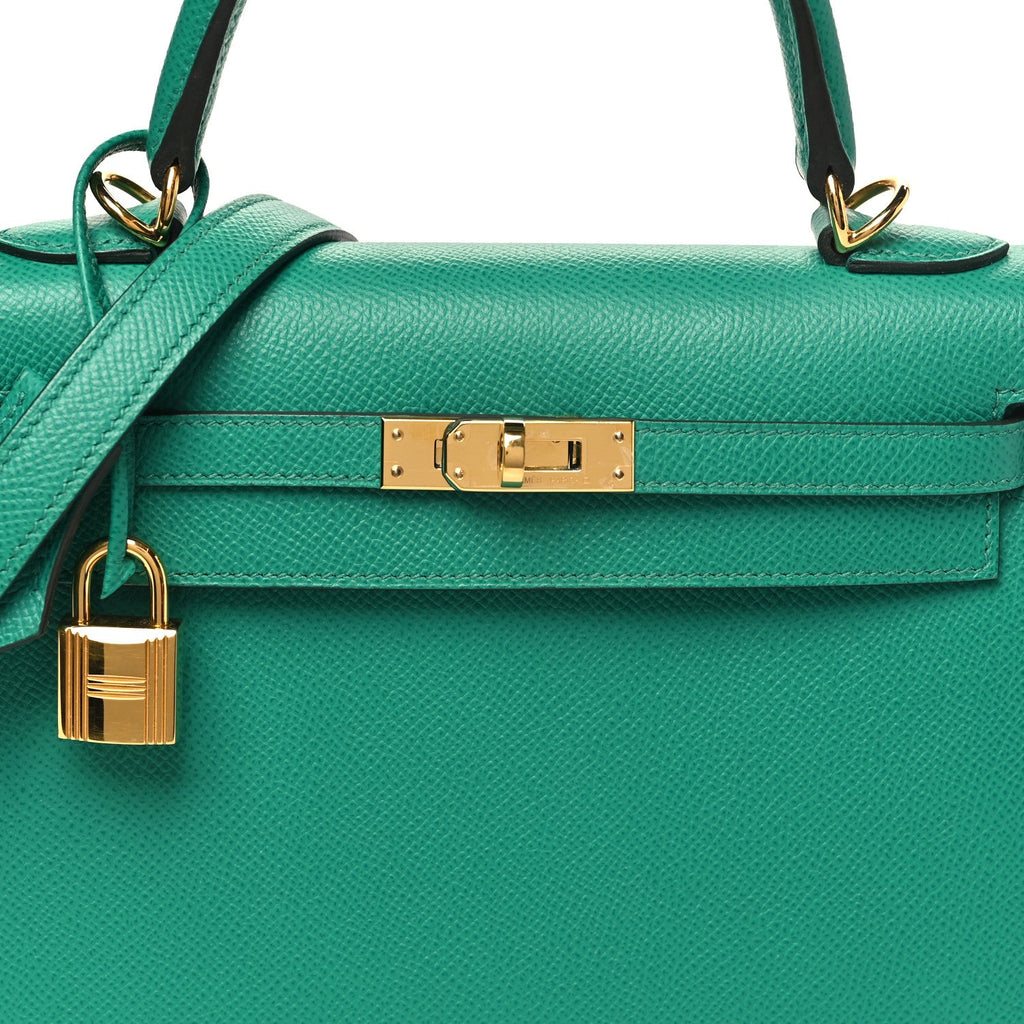 Epsom Kelly Sellier 25 Vert Jade