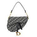 Oblique Saddle Bag Blue