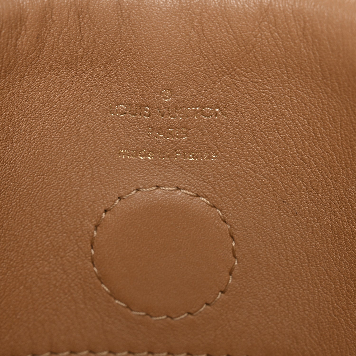 Monogram Tuileries Besace Sesame Peach Creme