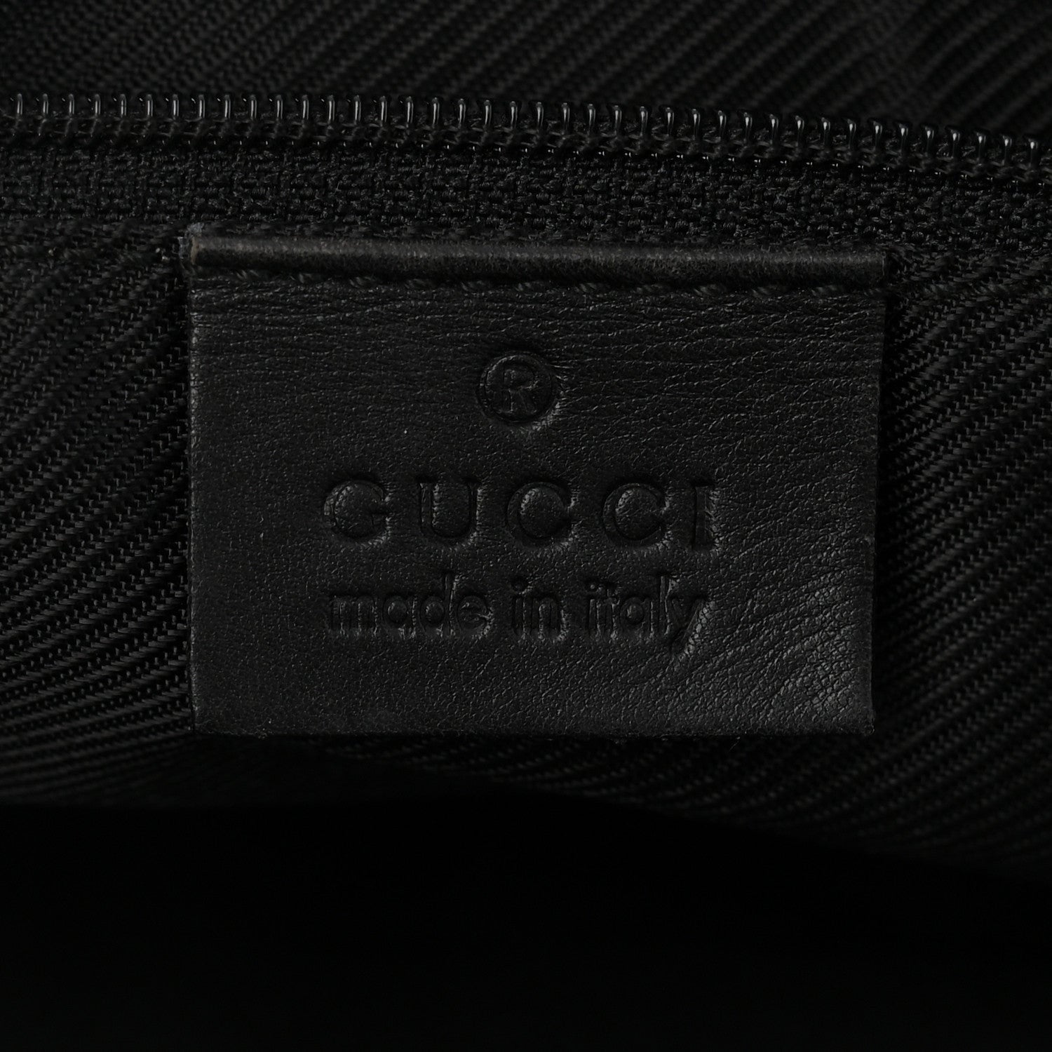 GG Monogram Shoulder Bag Black