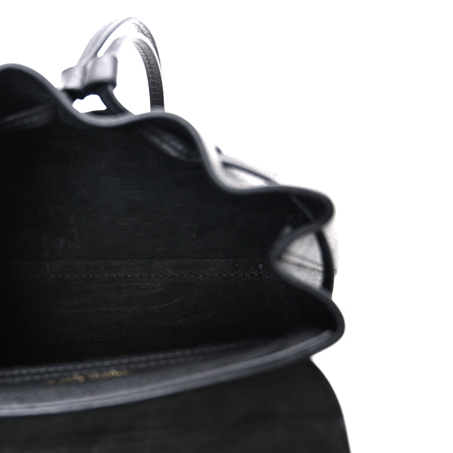 Calfskin Mini Lady Bag Black Flamma