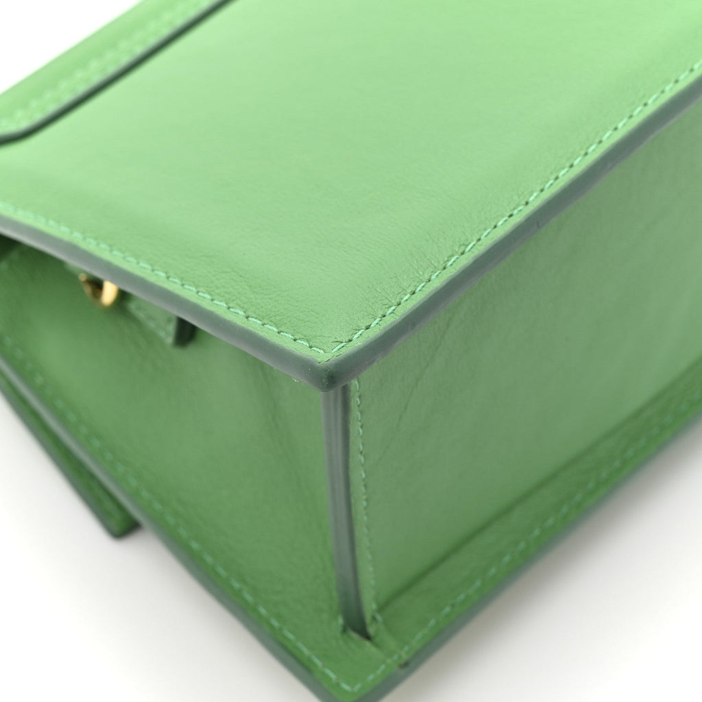 Calfskin Le Chiquito Noeud Green