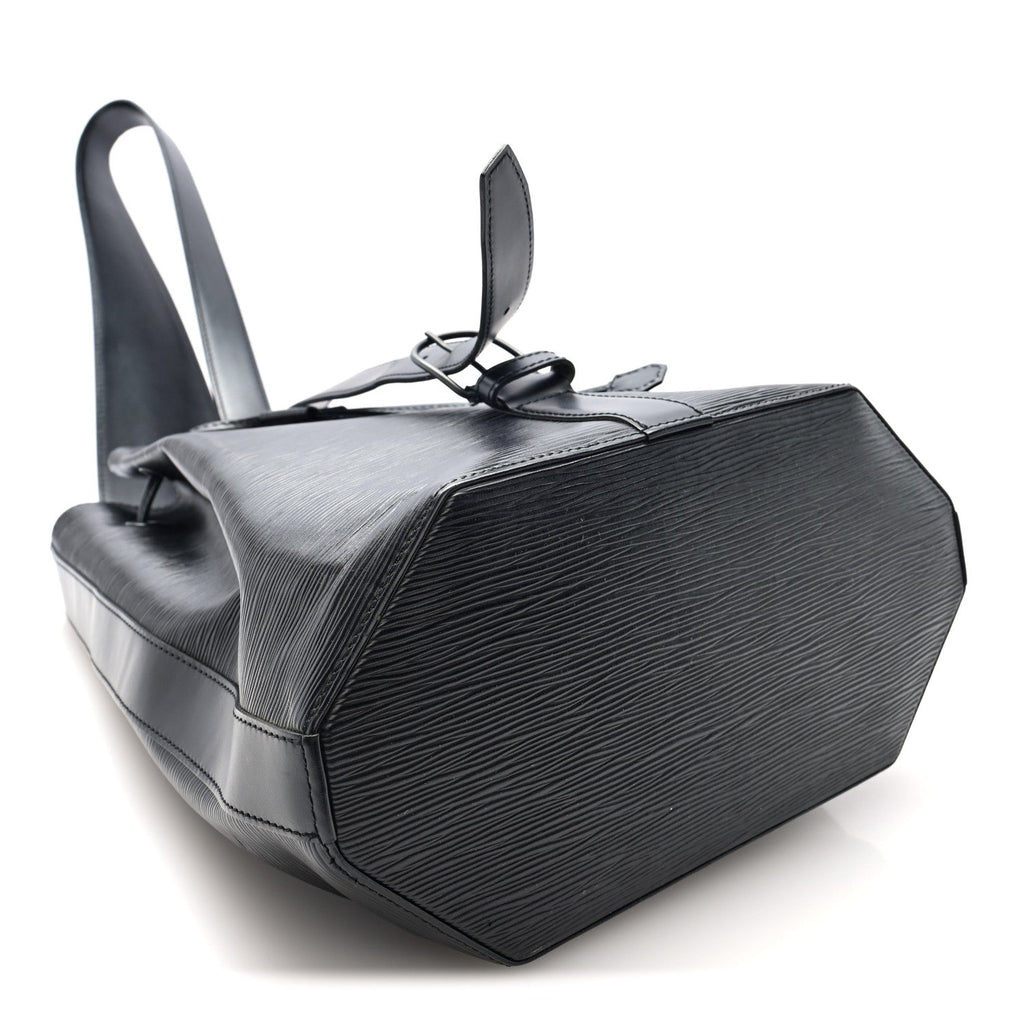 Epi Sac a Dos Drawstring Bag Black