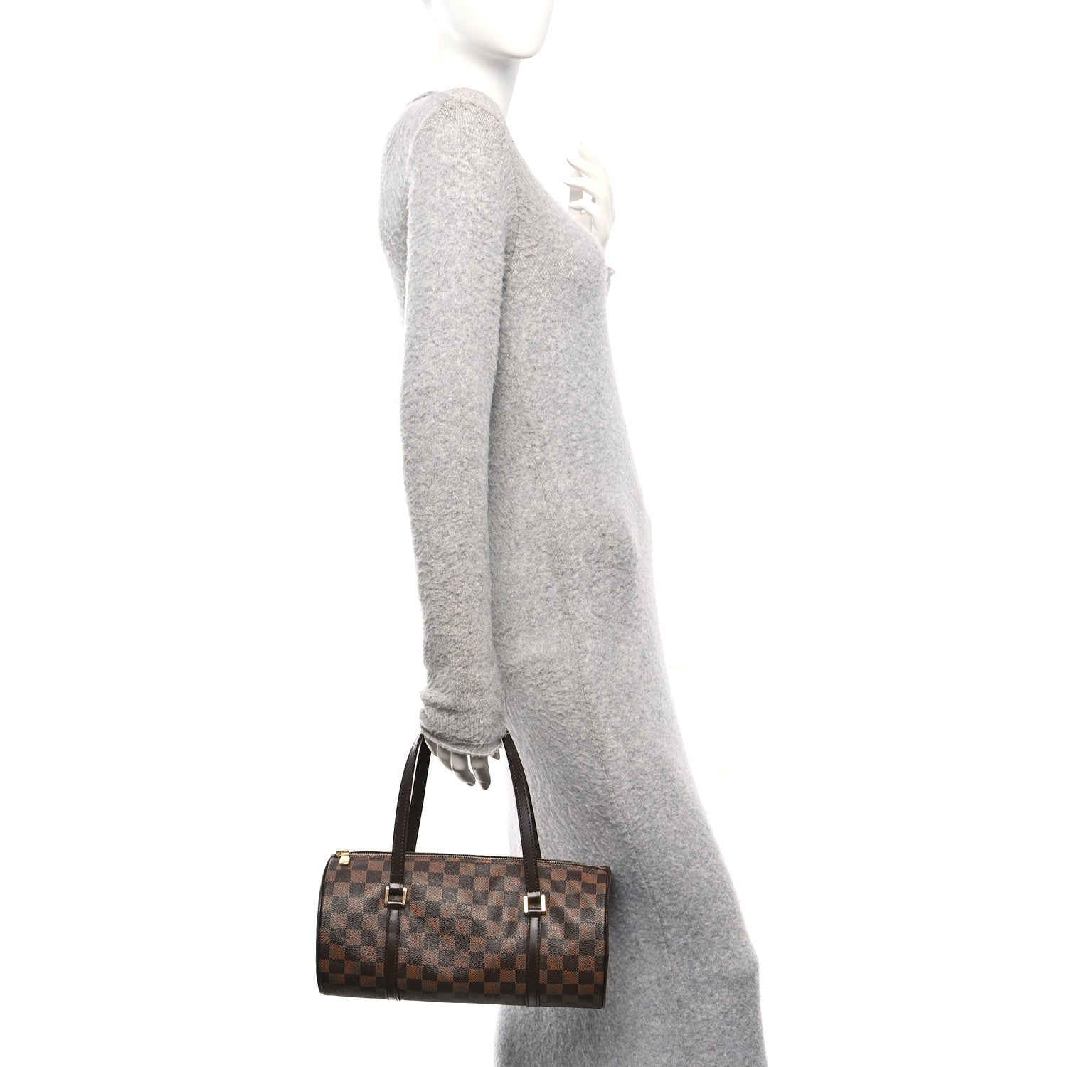 Damier Ebene Papillon 30 With Companion
